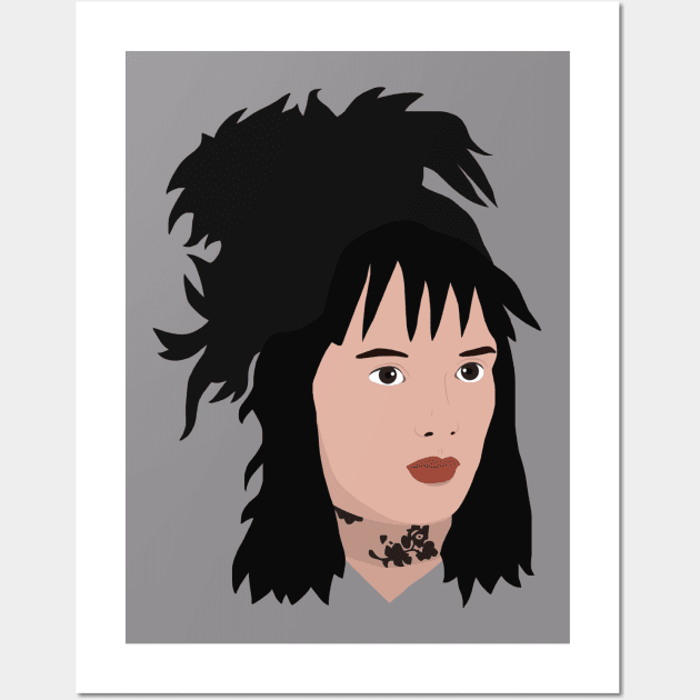 Lydia Deetz Wall Art by ElviaMontemayor